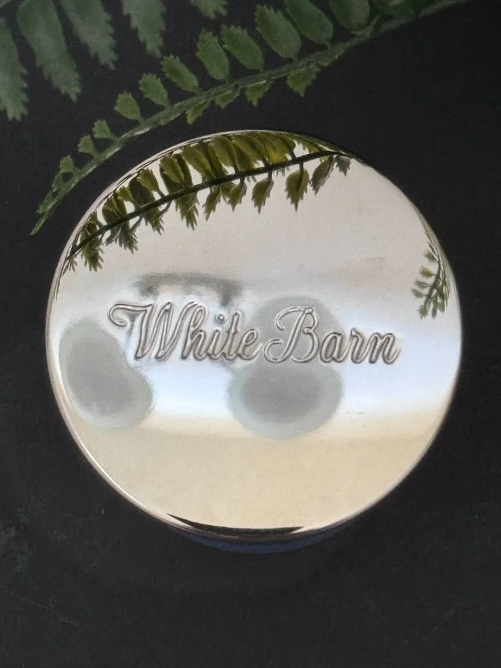 BBW Midnight Blue Citrus White Barn Bath & Body Works Single Wick Candle